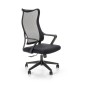 Scaun de birou ergonomic, rotativ, inaltime reglabila 113-123 cm, baza polipropilena, functie blocare, balansare, negru Scaun de birou ergonomic, rotativ, inaltime reglabila 113-123 cm, baza polipropilena, functie blocare, balansare, negru