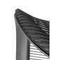 Scaun de birou ergonomic, rotativ, inaltime reglabila 113-123 cm, baza polipropilena, functie blocare, balansare, negru Scaun de birou ergonomic, rotativ, inaltime reglabila 113-123 cm, baza polipropilena, functie blocare, balansare, negru