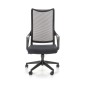 Scaun de birou ergonomic, rotativ, inaltime reglabila 113-123 cm, baza polipropilena, functie blocare, balansare, negru Scaun de birou ergonomic, rotativ, inaltime reglabila 113-123 cm, baza polipropilena, functie blocare, balansare, negru