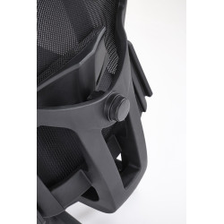 Scaun birou ergonomic Halmar Mason, inaltime reglabila 120-130cm, cotiere reglabile, functie multiblock, plasa/textil, negru