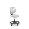 Scaun birou pentru copii Halmar Nani, inaltime reglabila 85-95cm, stil scandinav, plasa/textil, gri