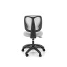 Scaun birou pentru copii Halmar Nani, inaltime reglabila 85-95cm, stil scandinav, plasa/textil, gri