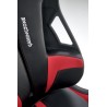 Scaun gaming Halmar Nitro, inaltime reglabila 130-137cm, cotiere reglabile, textil, negru/rosu