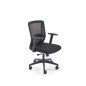 Scaun de birou ergonomic, 97-107 cm, latime 62 cm, suport lombar, mecanism blocare, inclinare, maxim 130 kg, negru