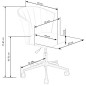 Scaun de birou pentru copii, stil glamour, catifea roz, inaltime 77-87 cm, functie blocare, functie balansare, maxim 100 kg Scaun de birou pentru copii, stil glamour, catifea roz, inaltime 77-87 cm, functie blocare, functie balansare, maxim 100 kg