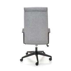 Scaun birou Halmar Pietro, inaltime reglabila 113-123cm, stil clasic, functie blocare, functie balansare, stofa, gri