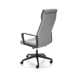 Scaun birou Halmar Pietro, inaltime reglabila 113-123cm, stil clasic, functie blocare, functie balansare, stofa, gri