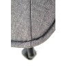 Scaun birou Halmar Pietro, inaltime reglabila 113-123cm, stil clasic, functie blocare, functie balansare, stofa, gri