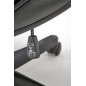 Scaun de birou Halmar Ragnar, inaltime 112-121 cm, latime 61 cm, functie blocare, balansare, piele eco/textil