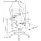 Scaun de birou Ranger, reglabil 120-130 cm, modern, cotiere reglabile, mecanism blocare, balansare, textil Scaun de birou Ranger, reglabil 120-130 cm, modern, cotiere reglabile, mecanism blocare, balansare, textil