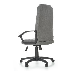 Scaun birou Halmar Rino, inaltime reglabila 112-122cm, stil clasic, functie blocare, functie balansare, textil, gri