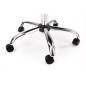 Scaun de birou pentru copii, stil glamour, sistem blocare, maxim 100 kg, catifea roz