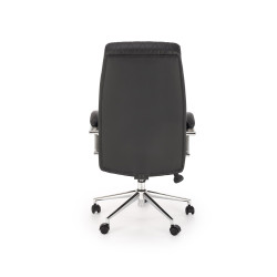 Scaun directorial Halmar Romano, inaltime reglabila 113-121cm, functie blocare, functie balansare, piele, negru