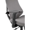 Scaun birou Halmar Rubio, inaltime reglabila 101-109cm, cotiere reglabile, stofa/polipropilena, gri