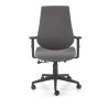 Scaun birou Halmar Rubio, inaltime reglabila 101-109cm, cotiere reglabile, stofa/polipropilena, gri