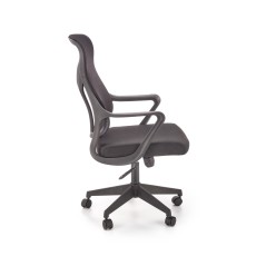 Scaun birou ergonomic Halmar Santo, inaltime reglabila 104-114cm, functie blocare, functie balansare, plasa/textil, negru