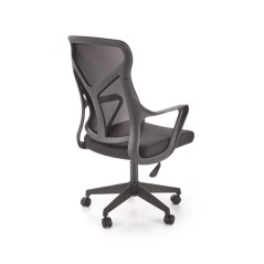 Scaun birou ergonomic Halmar Santo, inaltime reglabila 104-114cm, functie blocare, functie balansare, plasa/textil, negru
