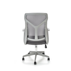Scaun birou ergonomic Halmar Santo, inaltime reglabila 104-114cm, functie blocare, functie balansare, plasa/textil, gri