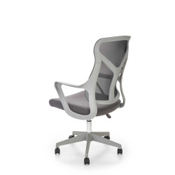 Scaun birou ergonomic Halmar Santo, inaltime reglabila 104-114cm, functie blocare, functie balansare, plasa/textil, gri