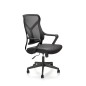 Scaun ergonomic de birou, spatar respirabil, sistem balansare si blocare, mesh, inaltime reglabila, negru