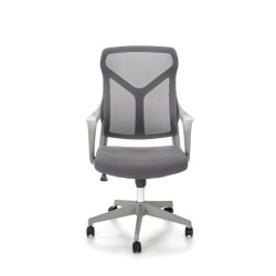 Scaun birou ergonomic Halmar Santo, inaltime reglabila 104-114cm, functie blocare, functie balansare, plasa/textil, gri
