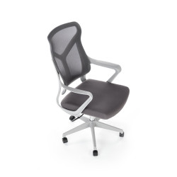 Scaun birou ergonomic Halmar Santo, inaltime reglabila 104-114cm, functie blocare, functie balansare, plasa/textil, gri