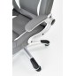 Scaun directorial cu tapiterie din piele, cotiere reglabile, inaltime 112-120 cm, sistem balansare si blocare