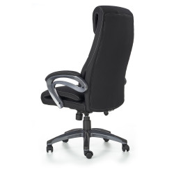 Scaun birou Halmar Sidney, inaltime reglabila 117-125cm, stil clasic, functie blocare, functie balansare, textil, negru