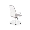 Scaun birou Halmar Spin 2, inaltime reglabila 99-106cm, stil scandinav, roti cauciucate, textil, gri