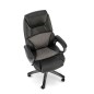 Scaun directorial Halmar Steven, inaltime 111-119 cm, tapiterie piele, baza PP, spatar matlasat, functie blocare/balansare Scaun directorial Halmar Steven, inaltime 111-119 cm, tapiterie piele, baza PP, spatar matlasat, functie blocare/balansare
