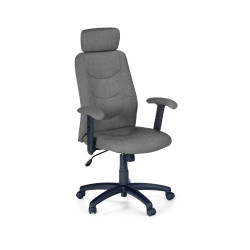 Scaun directorial Halmar Stilo 2, inaltime reglabila 116-125cm, cotiere reglabile, stofa, gri