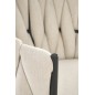 Scaun de birou, stil glamour, inaltime reglabila, functie blocare, roti mobile, baza polipropilena, catifea, bej Scaun de birou, stil glamour, inaltime reglabila, functie blocare, roti mobile, baza polipropilena, catifea, bej