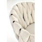 Scaun de birou, stil glamour, inaltime reglabila, functie blocare, roti mobile, baza polipropilena, catifea, bej Scaun de birou, stil glamour, inaltime reglabila, functie blocare, roti mobile, baza polipropilena, catifea, bej