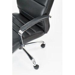 Scaun directorial Halmar Teksas, inaltime reglabila 112-122cm, functie blocare, functie balansare, piele, negru