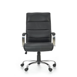 Scaun directorial Halmar Teksas, inaltime reglabila 112-122cm, functie blocare, functie balansare, piele, negru