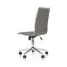 Scaun birou Halmar Tirol, inaltime reglabila 97-107cm, stil clasic, functie blocare, functie balansare, piele, gri