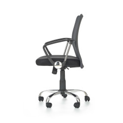 Scaun birou ergonomic Halmar Tony, inaltime reglabila 92-102cm, functie blocare, functie balansare, plasa/textil, gri/negru