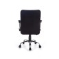 Scaun de birou in stil clasic, Halmar Topic, inaltime reglabila 94-104 cm, baza metal, functie blocare, negru/gri Scaun de birou in stil clasic, Halmar Topic, inaltime reglabila 94-104 cm, baza metal, functie blocare, negru/gri