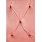 Scaun de birou/living, inaltime reglabila 90-100 cm, stil glamour, baza metal, functie blocare, textil, catifea, roz Scaun de birou/living, inaltime reglabila 90-100 cm, stil glamour, baza metal, functie blocare, textil, catifea, roz
