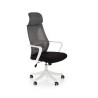 Scaun birou ergonomic Halmar Valdez 2, inaltime reglabila 116-124cm, tetiera reglabila, plasa/textil, negru