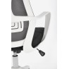 Scaun birou ergonomic Halmar Valdez 2, inaltime reglabila 116-124cm, tetiera reglabila, plasa/textil, negru