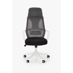 Scaun birou ergonomic Halmar Valdez 2, inaltime reglabila 116-124cm, tetiera reglabila, plasa/textil, negru