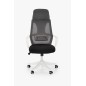 Scaun ergonomic de birou Halmar Valdez 2, inaltime si tetiera reglabile, baza metal, functie blocare, mesh, negru