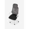 Scaun birou ergonomic Halmar Valdez 2, inaltime reglabila 116-124cm, tetiera reglabila, plasa/textil, negru
