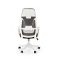 Scaun ergonomic de birou Halmar Valdez 2, inaltime si tetiera reglabile, baza metal, functie blocare, mesh, negru