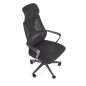 Scaun de birou, ergonomic, inaltime maxima 122 cm, tetiera reglabila, functie de blocare, mesh, baza PP, negru Scaun de birou, ergonomic, inaltime maxima 122 cm, tetiera reglabila, functie de blocare, mesh, baza PP, negru