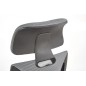 Scaun ergonomic de birou, inaltime reglabila 116-122 cm, tetiera reglabila, functie de blocare si balansare, roti cauciucate
