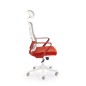 Scaun ergonomic de birou, inaltime 115-121 cm, baza PP, tetiera reglabila, functie blocare, functie balansare, rosu/alb Scaun ergonomic de birou, inaltime 115-121 cm, baza PP, tetiera reglabila, functie blocare, functie balansare, rosu/alb