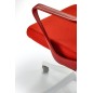 Scaun ergonomic de birou, inaltime 115-121 cm, baza PP, tetiera reglabila, functie blocare, functie balansare, rosu/alb Scaun ergonomic de birou, inaltime 115-121 cm, baza PP, tetiera reglabila, functie blocare, functie balansare, rosu/alb