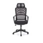 Scaun ergonomic de birou, inaltime 115-121 cm, baza polipropilena, tetiera reglabila, functie blocare/balansare, mesh Scaun ergonomic de birou, inaltime 115-121 cm, baza polipropilena, tetiera reglabila, functie blocare/balansare, mesh